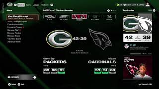 Packers Madden Elite Playoffs [upl. by Incrocci]