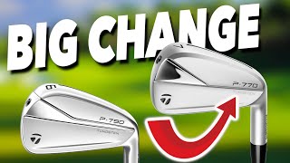 NEW 2023 TaylorMade irons are a BIG problem for P790 [upl. by Ennayoj]