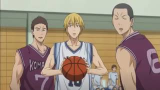 Kuroko No Basket Kise first match with Kuroko [upl. by Aetnahs567]