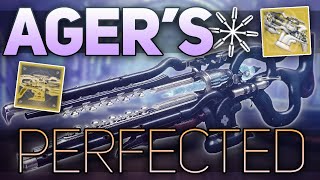 Agers Scepter MASTERWORK Agers Perfected  Destiny 2 Season of the Lost [upl. by Ardnahcal]