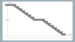 Diseño de escalera de hormigón primer tramo por ACI en Mathcad prime [upl. by Hayilaa]