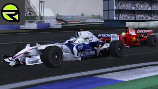 rfactor 1 f1 2008 fs one silverstone [upl. by Nycila]