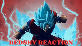 CHILLS RedSky Reacts to GOKU SONG quotSave The Worldquot  FabvL ft Johnald Dragon Ball [upl. by Haidedej]