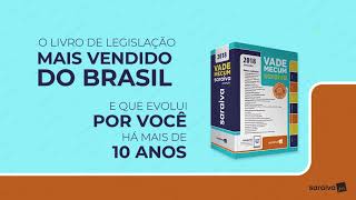 O Vade Mecum mais tradicional e mais vendido do mercado  Saraiva Jur [upl. by Mallory310]