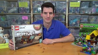 LEGO® Ideas 21313  Schiff in der Flasche  Unboxing Building Review [upl. by Tanaka55]