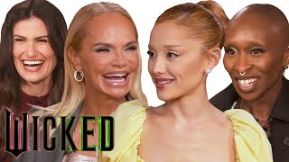 Ariana Grande Cynthia Erivo Idina Menzel amp Kristin Chenoweth Talk About Their Wicked Legacy [upl. by Danell]