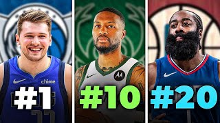 Ranking the Top 30 Point Guards in the NBA [upl. by Eiffub]