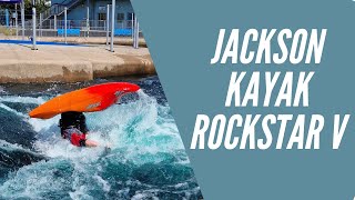 First time paddling the Jackson Kayak Rockstar V [upl. by Atilrak473]