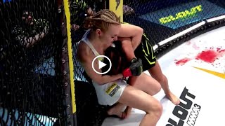 Marianna Schreiber vs Najlepsza polska dzienikarka  Gala Clout MMA 3 Cała walka trwała 3 rundy [upl. by Eicnahc]