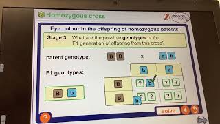 KS4GCSEBIOLOGYREPRODUCTIONHomozygous cross [upl. by Shaia]