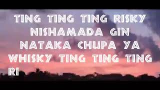 TIPSY GEE RISKYTING TING LYRICS [upl. by Eiggep]