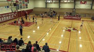 Skagit Valley Colleg vs Wenatchee Valley CC Womens Junior College Basketball [upl. by Nauqahs]