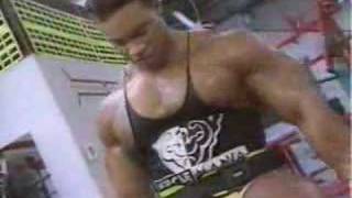 Kevin Levrone Arm Workout [upl. by Haerb133]