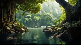 Trickling Water Tranquil Nature Sounds For Relaxation And Meditation [upl. by Scotney]