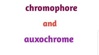 chromophore and auxochrome uv visible spectroscopy chemistry neet youtubeshorts shorts [upl. by Etnoid]