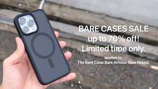 Bare Cases Sale 2023 for iPhone 13 Series [upl. by Nnyliram378]