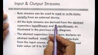 Java IO Streams Part 1 Reading And Writing In Arabic [upl. by Eerak]