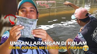 UMPAN LARANGAN DI KOLAM❗❗❗ TAPI MALAH BANYAK YANG PAKAI ❗❗ PANITIA GA TAU UMPAN ASLINYA APAAN🤣🤣🤣 [upl. by Brindle]