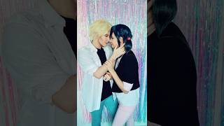 Kiss Adrienette 🩷 tiktok cosplay miraculous miraculousladybug marinette love adrienagreste [upl. by Maddock]