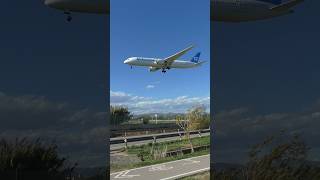 Air Europa B787900 in Barcelona planespotting aviation [upl. by Ecnarrot]