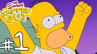 KC Plays  The Simpsons Tapped Out  Part 1 [upl. by Scrogan]