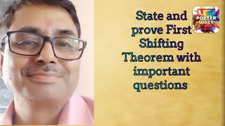 State and prove First Shifting Theorem with important questions [upl. by Anelleh423]