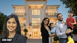 Usha Vance Bio  3 Children JD Vance Marriage Net Worth Opulent Lifestyle😍💘fyp blackexcellence [upl. by Dace327]