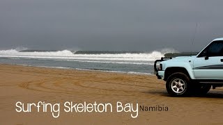 Surfing The Best Wave In The World  Skeleton Bay Donkey Bay Namibia 2013 [upl. by Dickinson]