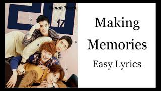 Making Memories  F4 Easy Lyrics [upl. by Esmerolda55]