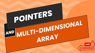 quotMastering Pointers and Multidimensional Arrays in CC  Dynamic Memory Allocation Explainedquot [upl. by Bronder494]