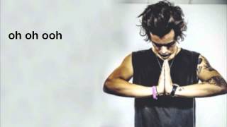 One Direction  Happily Lyric Video BEST QUALITY [upl. by Aerbma]