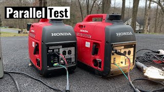 Honda EU2000 Inverter Generator Repair and Parallel Test [upl. by Akiam]