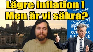 Sveriges Inflation Sjunker till 16 – Men Dessa Priser Fortsätter Stiga [upl. by Oirtemed]