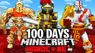 I Survived 100 Days in Ancient Sparta in Minecraft Heres What Happened [upl. by Tullius]