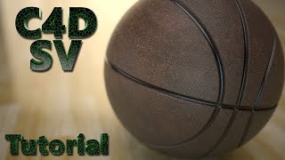 Cinema 4D Tutorial  Redshift Render  Basketball [upl. by Leisha]