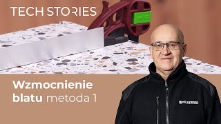 Jak wzmocnić cienkie blaty Blaty UltraFit Woodeco techstories [upl. by Ellemac]