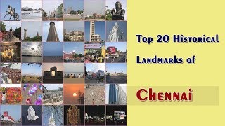 Top 20 historical Monuments of Chennai [upl. by Ellehcirt]