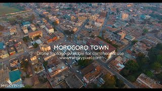 Aerial scape of Morogoro Town [upl. by Chastity]