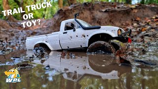 WPL C241  116 Scale Toyota Hilux Mud amp Water Trail Run [upl. by Lenahc55]