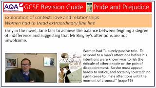 Achieving a Grade 9 for GCSE English Literature Pride and Prejudice [upl. by Garner758]