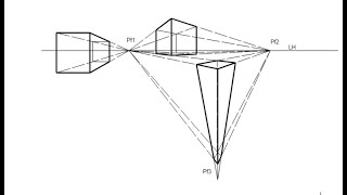 Tipos de perspectiva cónica [upl. by Rosalind]