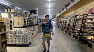 Catania Italy Grocery Shopping 4K [upl. by Henden]