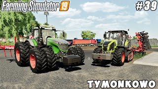 Picking straw spreading manure plowing cultivation  Tymonkowo  Farming simulator 19  ep 39 [upl. by Hahn]