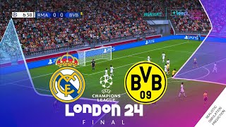 REAL MADRID v BORUSSIA DORTMUND FINAL UEFA CHAMPIONS LEAGUE 2024 [upl. by Annaili834]