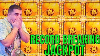 NG SLOT Hit RECORD BREAKING JACKPOT On Huff N Even More Puff Slot [upl. by Steve]