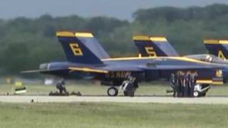 Willow Grove Airshow 2005  US Navy Blue Angels Part 1 [upl. by Sile521]