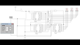 Using the 74162 Synchronous 4Bit Decade Counter Cascading Demonstration [upl. by Hut]