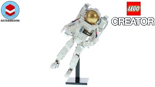 LEGO Creator 31152 Space Astronaut – LEGO Speed Build Review [upl. by Ttenyl]