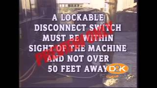 Vehicle Lockout Tagout Training from SafetyVideoscom [upl. by Hinson]