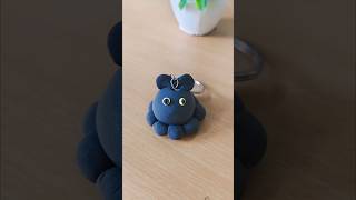 Diy foam clay keychain 🗝️⛓️shorts foamclay keychain diy foam claycraft yt [upl. by Ynalem]